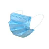 blue disposable Mask 3ply