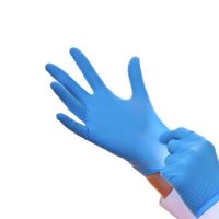 Direct factory powder free nitrile examination gloves