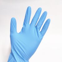 Waterproof guantes nitrilo nitrile disposable gloves