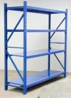 Used Pallet Rack Uprights Teardrop Beams Heavy Duty Shelving UK