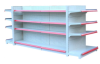 4 Layer White Metal Industrial Freestanding Storage Shelving