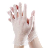 Hot sales AQL4.0 Class I disposable vinyl gloves for beauty hospital