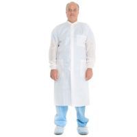 OEM ODM Hospital unisex white lab coat for doctors 