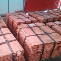 Factory price 99.97% 99.99% electrolytic copper cathodes