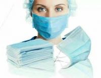 Disposable face dust 3-ply mask earloop medical protective surgical mask for hospitals 