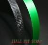 Green plastic strapping coil