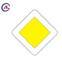 Traffic Warning Priority Road Sign