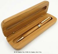 WB-4 Single Wooden Box W/ Wooden Pen