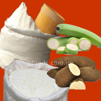 Garri,Yam flour, Plantain flour