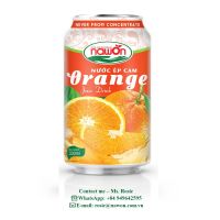 Nawon Orange Fruit Juice NFC 330ml canned