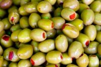 Organic Fresh Olives, Green, Black, Brown 