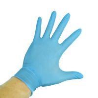 DISPOSABLE MEDICAL NITRILE GLOVES, POWDER FREE NITRILE DISPOSABLE GLOVES, MEDICAL GLOVES 