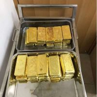We are offering gold bars, etc.