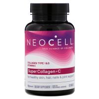 Neocell Super Collagen + C, Type 1 & 3, 120 Tablets