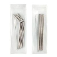 Stainless Steel Straws with PVC Bag