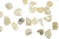 Rough and polished diamonds