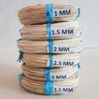 RATTAN CORE/ RATTAN POLES MATERIALS WITH MANY CUSTOMIZED SIZE  // Ms. Luna +84 357.121.200