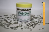 Panda Brass Safety Pins