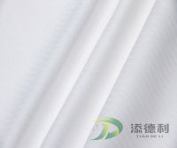 polyester herringbone bleached fabric