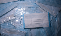 disposable face mask three layers medical face mask supplies