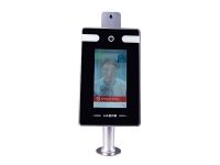 7 inch high face recognition speed and frontal temperature scanner for access control system
