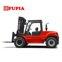 Heavy Duty Forklift 10 Ton Japanese Diesel Engine Powered Forklifts