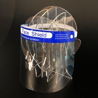 Stock Cheap Price FDA Plastic Clear Dental Protective Visors Full Transparent Face Shield