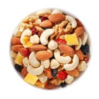 Roasted Mixed Kernels Nuts And Raisins Dried Fruits Snacks