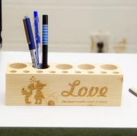 wood Pen holder