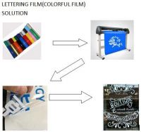 Printable Waterproof Self Adhesive Vinyl Film For Digital/screen Printing
