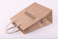 Luxurious Custom High Quality Printed Kraft Paper Bag With Handle