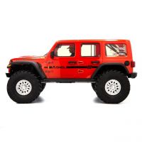 Axial 1/10 Scx10 Iii Jeep Jlu Wrangler With Portals Rtr, Orange 