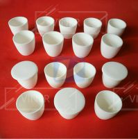 1800 High Purity Al2O3 Ceramic Crucible with Lid