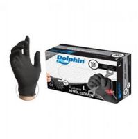 Black Nitrile Latex Free Mechanic Disposable Gloves - Free Ship