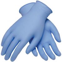 Pip Glove 63-338S 8 Mil Nitrile Powdered Gloves, Small - 50 Per BoxPowdered
