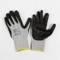Microtex Hi-Cut Nitrile Gloves XL Gray