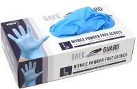 nitrile powder free disposable gloves