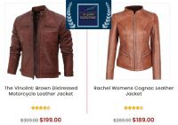 Jacket for women Cowhide Leather