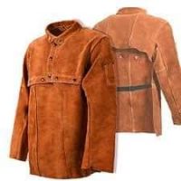 Leather welding safety suits