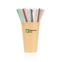 Iridescent  paper straws wholesale for wedding decorations 10000pcs free shipping
