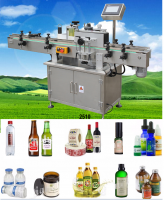 Vertical Round Bottle sticker Labeling Machine