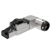 Cat6A Angled Industrial RJ45 Connector