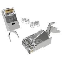 Category 7 Shielded RJ45 Connector For Larger Cable