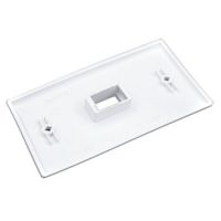 US Style RJ45 Keystone Outlet Cover Plates 1 Port