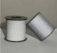 High Visibility Double Side Reflective Yarn Thread/single Side Reflective Yarn For Knitting Weaving