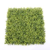 UV Protection Artificial Boxwood Hedge Wall Panels Grass Backdrop Greenery Wall for Privacy Fence Backyard Outdoor Wedding