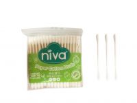 NIVA Cotton Swabs BZP1 + 1 Pack of NIVA Cotton Swabs AZ2