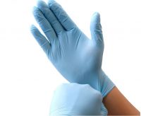 Disposable Examination Gloves Blue Nitrile Powder Free Examination Gloves
