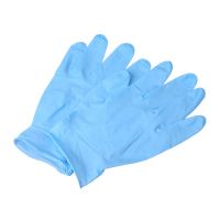 Disposable Examination Gloves Blue Nitrile Powder Free Examination Gloves