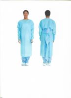 Isolation Gown - Disposable Embossed CPE With Thumb loop â Water Proof